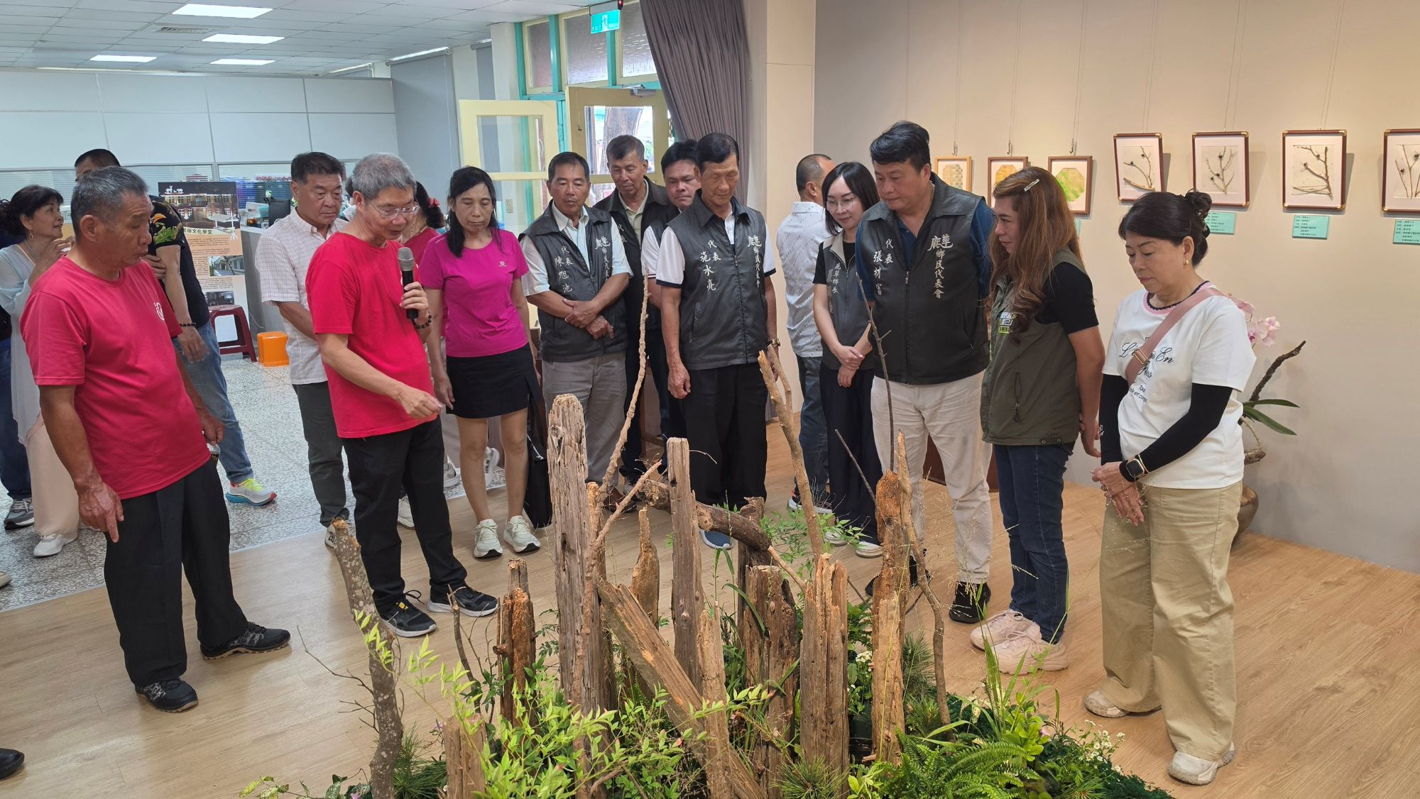 鹿草三角社區成果展登場　植物創作綻放歲月之花