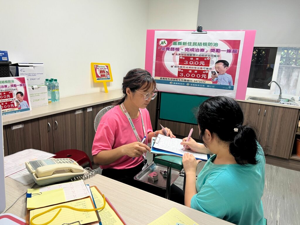 為新住民親子健康把關　一站式健康篩檢列車開往布袋