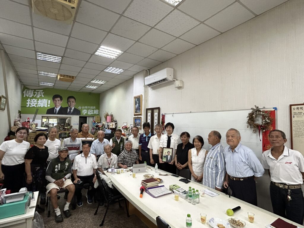 台南市議員李啟維「家教會」5/20舉行黃昭凱紀念禮拜