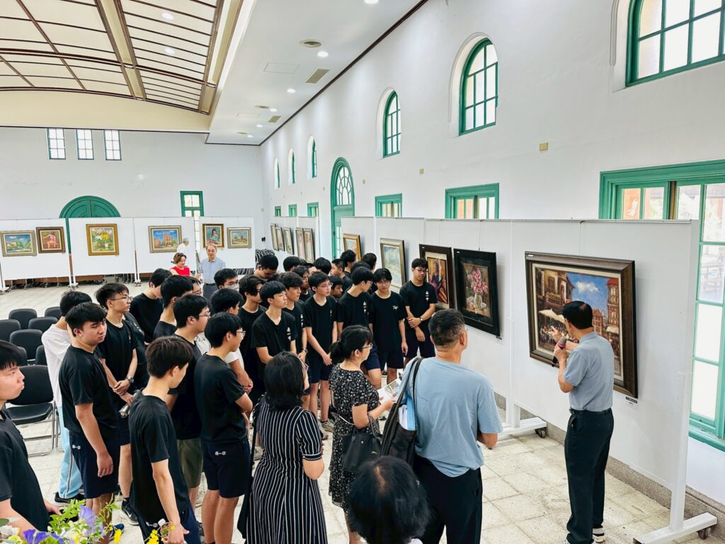 南一中退休數學老師杜瑞賢開畫展　舅舅潘麗水是國寶級畫家他從小便具天分