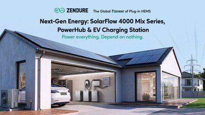 Zendure征拓推出PowerHub—-歐洲首款插件式家庭能源管理系統中樞，可以將任何太陽能家庭打造為全屋能源生態系統
