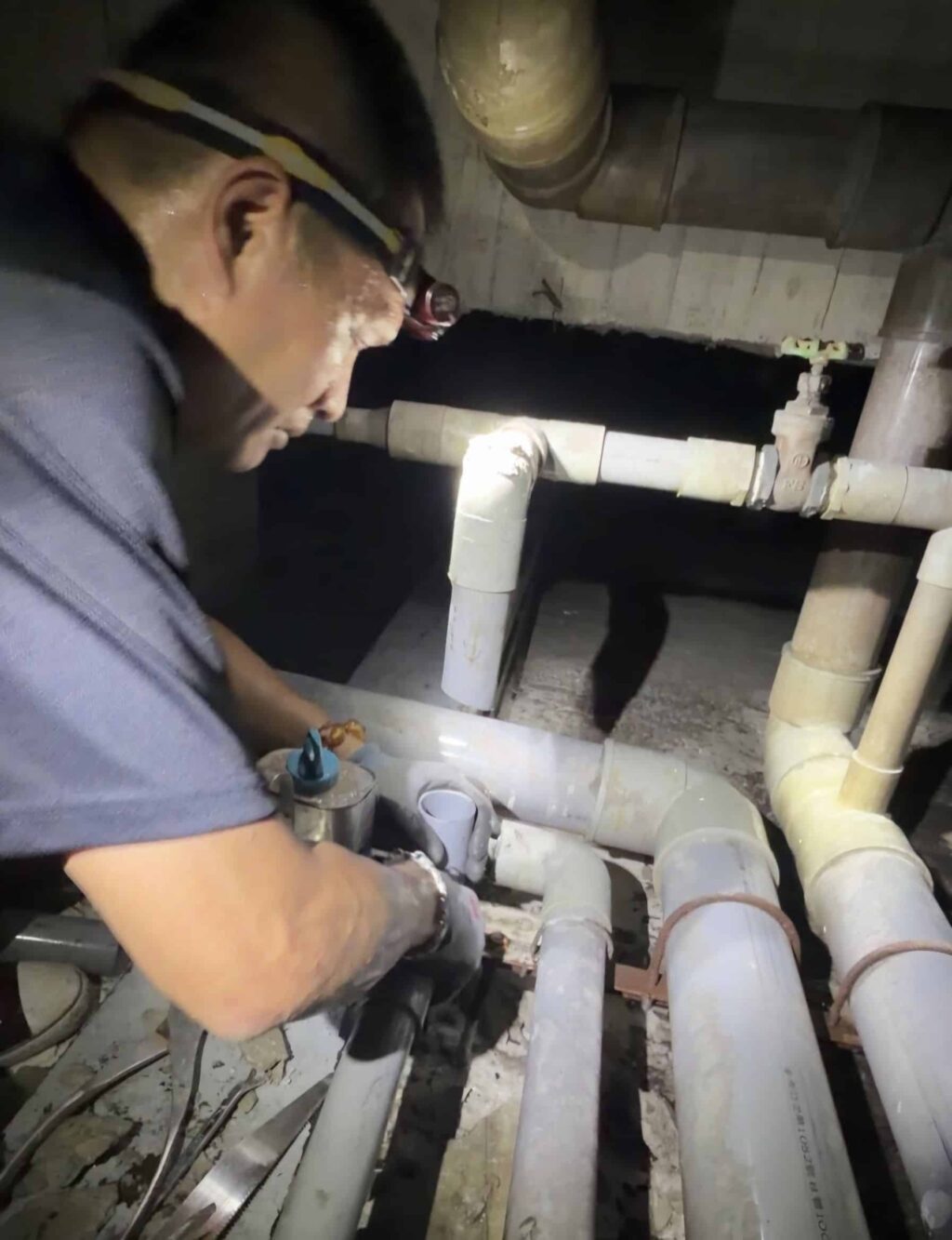 虛驚！仁愛市場漏水　基市府：住戶水管破裂與冷氣工程無關
