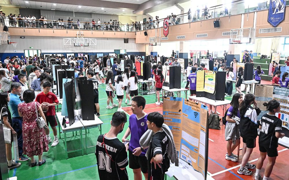 康橋秀岡科學展覽登場　學生從生活議題展現自主探究力