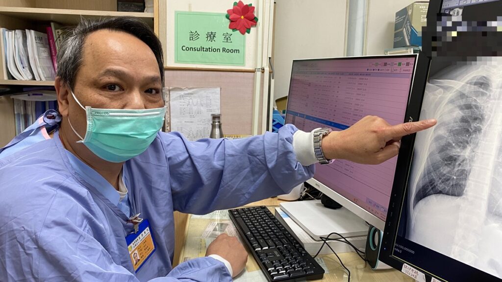 壯男赴日返台咳不停  員榮醫靠電腦斷層揪出「肺膿瘍」