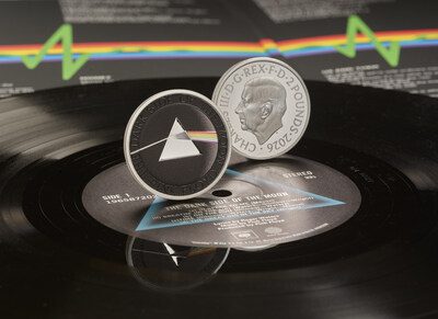 皇家鑄幣廠在英國發行首枚向 Pink Floyd 致敬的紀念幣