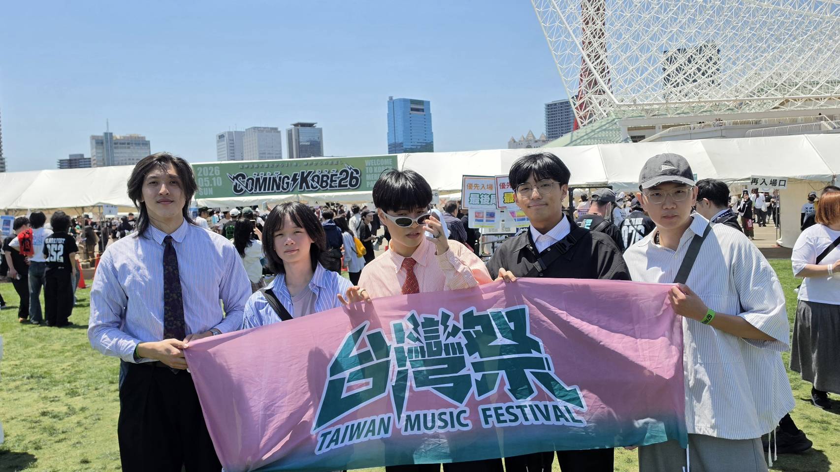 台灣祭樂團「 RIKI」嗨翻神戶音樂祭　台味 Disco 登陸日本