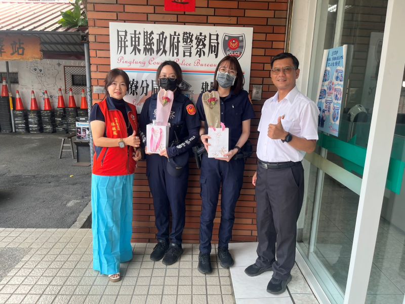 溫馨母親節　枋警歡慶感恩情暨枋寮警訊