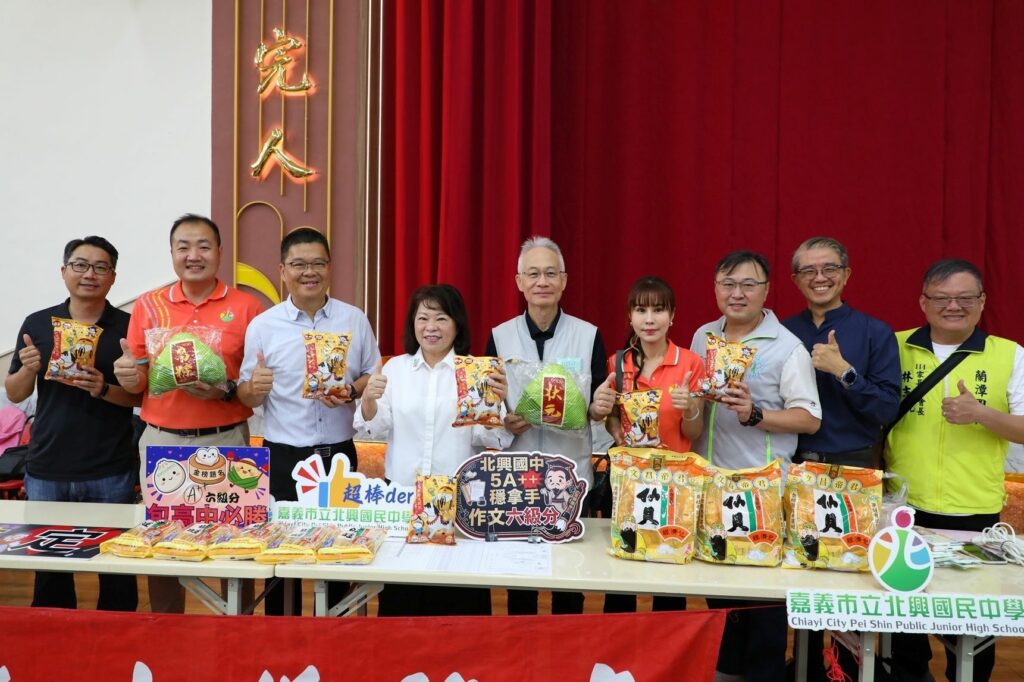 115年國中教育會考登場　黃敏惠巡視考場祝福考生