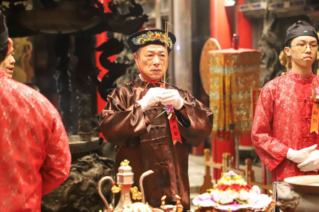 嘉義縣媽祖聖誕祝壽大典　翁章梁祈願地方平安順利