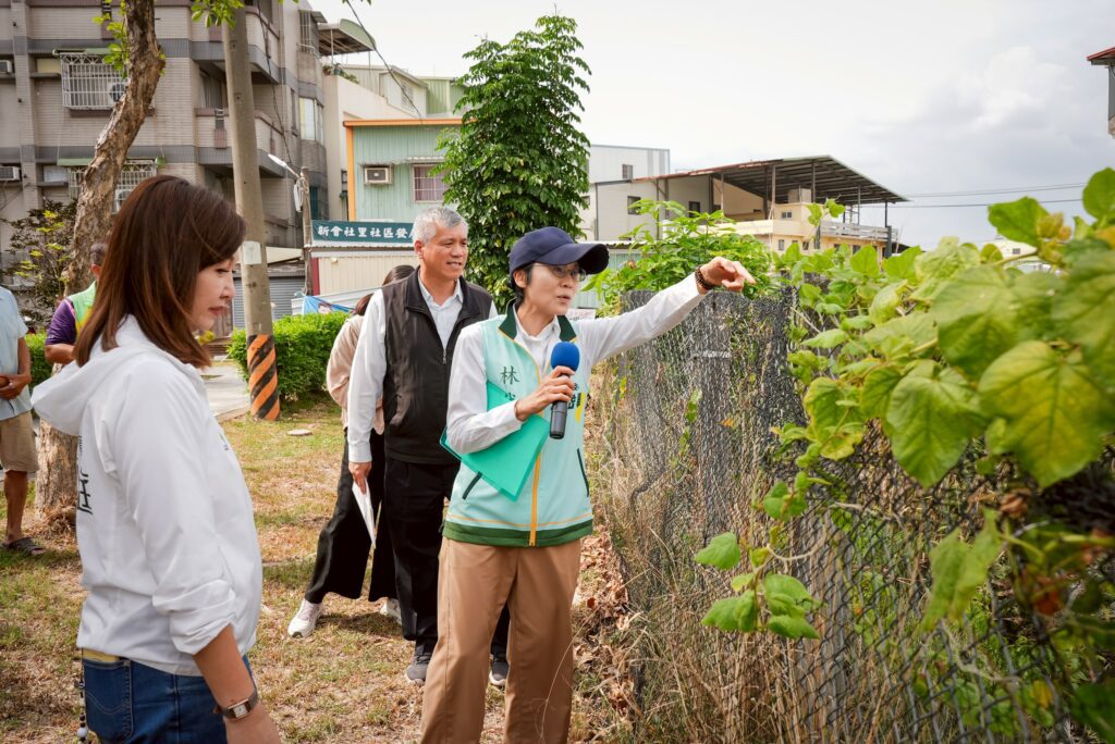 中央地方連線！林岱樺聯手地方打造大寮安全「心」綠地 現勘大寮會社里公園 爭取修繕金到位 拚8月底前完工