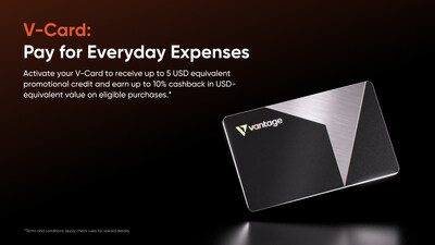 隨著 CFD 經紀商擴展卡片支付用例，Vantage 率先推出虛擬卡服務