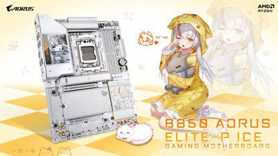 技嘉推出融合動漫美學與 AI 效能強化 B850 Ari 特仕版主機板