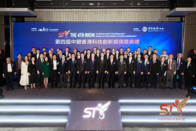 第四屆「中銀香港科技創新獎」頒獎典禮圓滿舉行 五大領域科研成果亮相 彰顯香港創科轉化實力