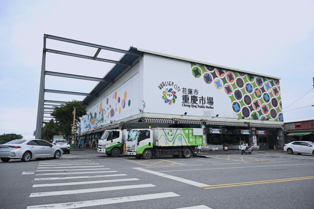 花蓮市清潔隊市場清消  打造安心整潔採買環境