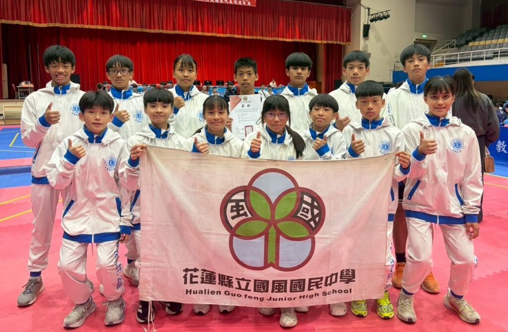 潛力優秀跆拳國手選拔賽  國風國中勇奪2金1銀1銅