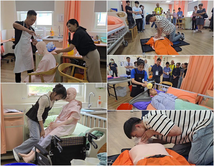 影音/首屆國際長照專班成果耀眼 聖母醫專擴辦第二屆專班
