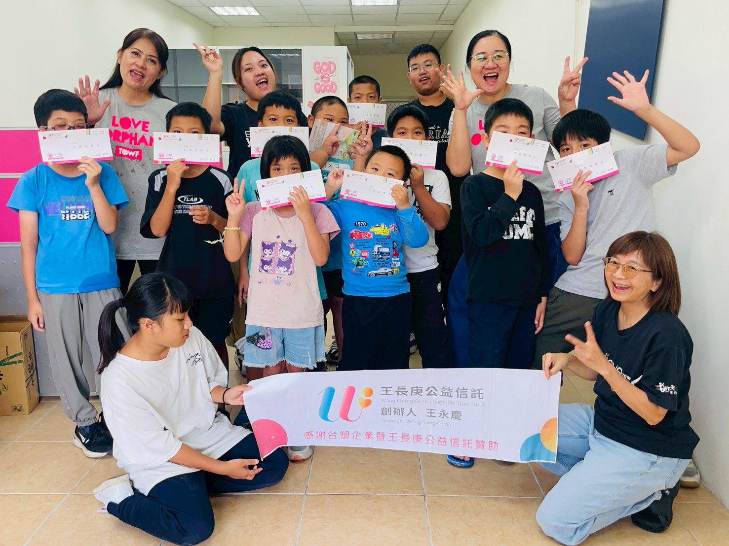 用笑容想念爸爸！　台塑用愛陪伴，助失親兒揮別陰霾迎向陽光