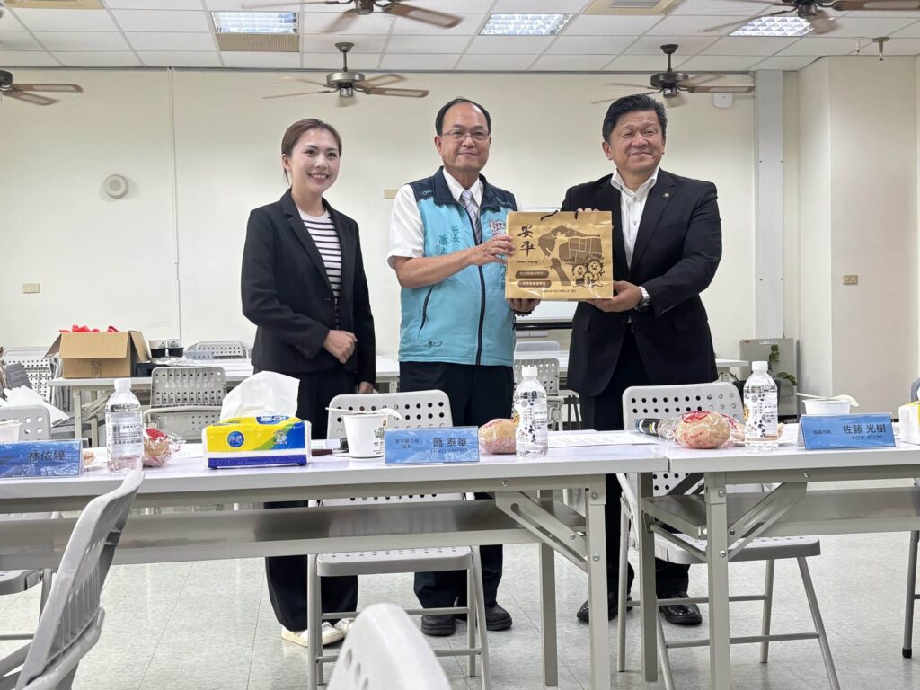 日本宮城縣塩竈市訪團拜會安平區公所　共商友好交流協定與教育合作