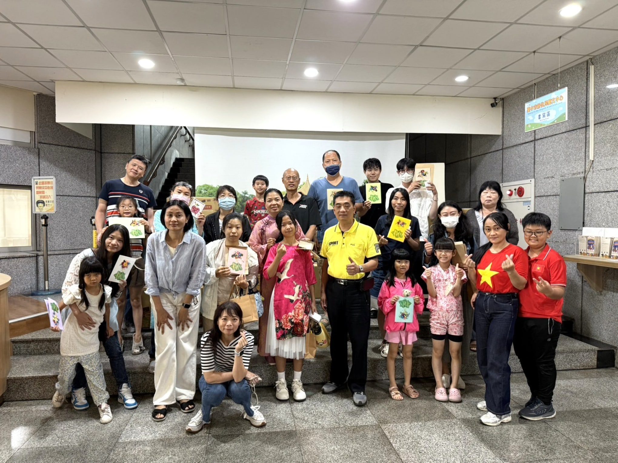 越南紙藝迎端午　台中新住民藝文中心跨文化手作展現共融魅力