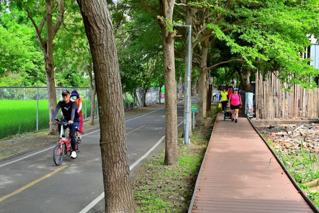 台中潭雅神綠園道升級完工! 　人車分流、軍地縫合 打造安心悠遊新體驗