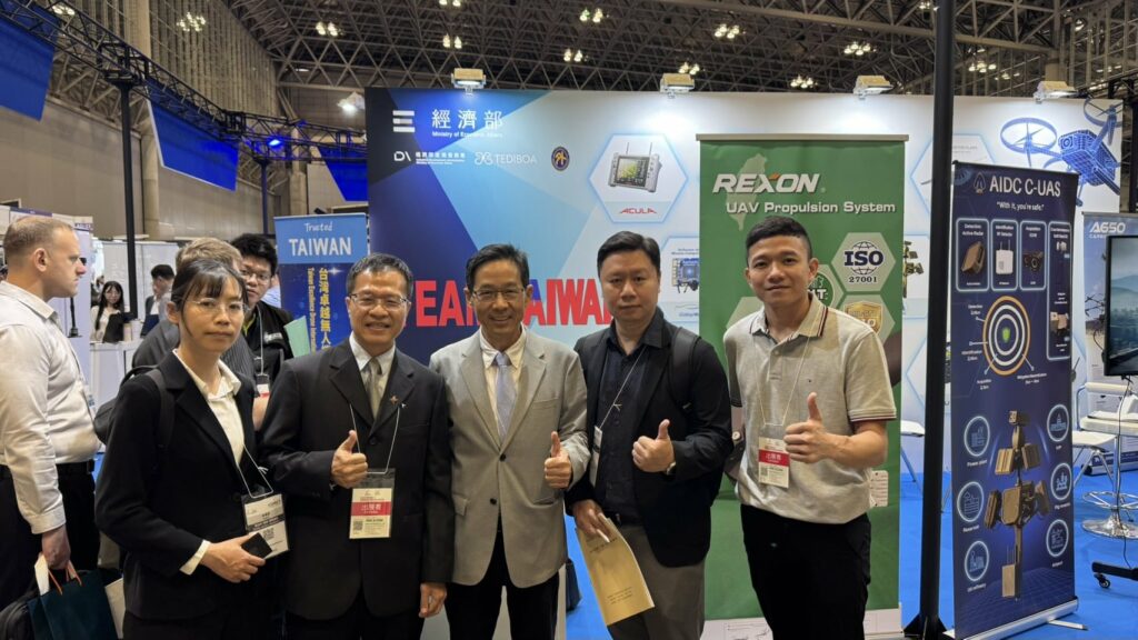 台中企業馬達及驅動控制器製造實力卓越　驚艷日本無人機展覽