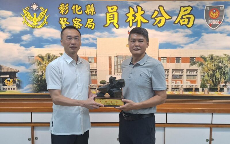 員林分局偵查幹部榮退　數十載奉獻治安工作獲肯定