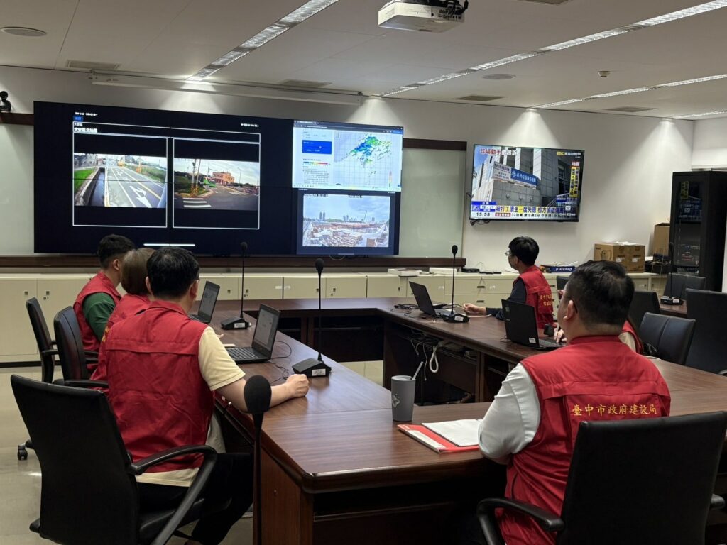 梅雨鋒面來襲、防汛戒備升級！　中市建設局啟動三級應變守護市民安全