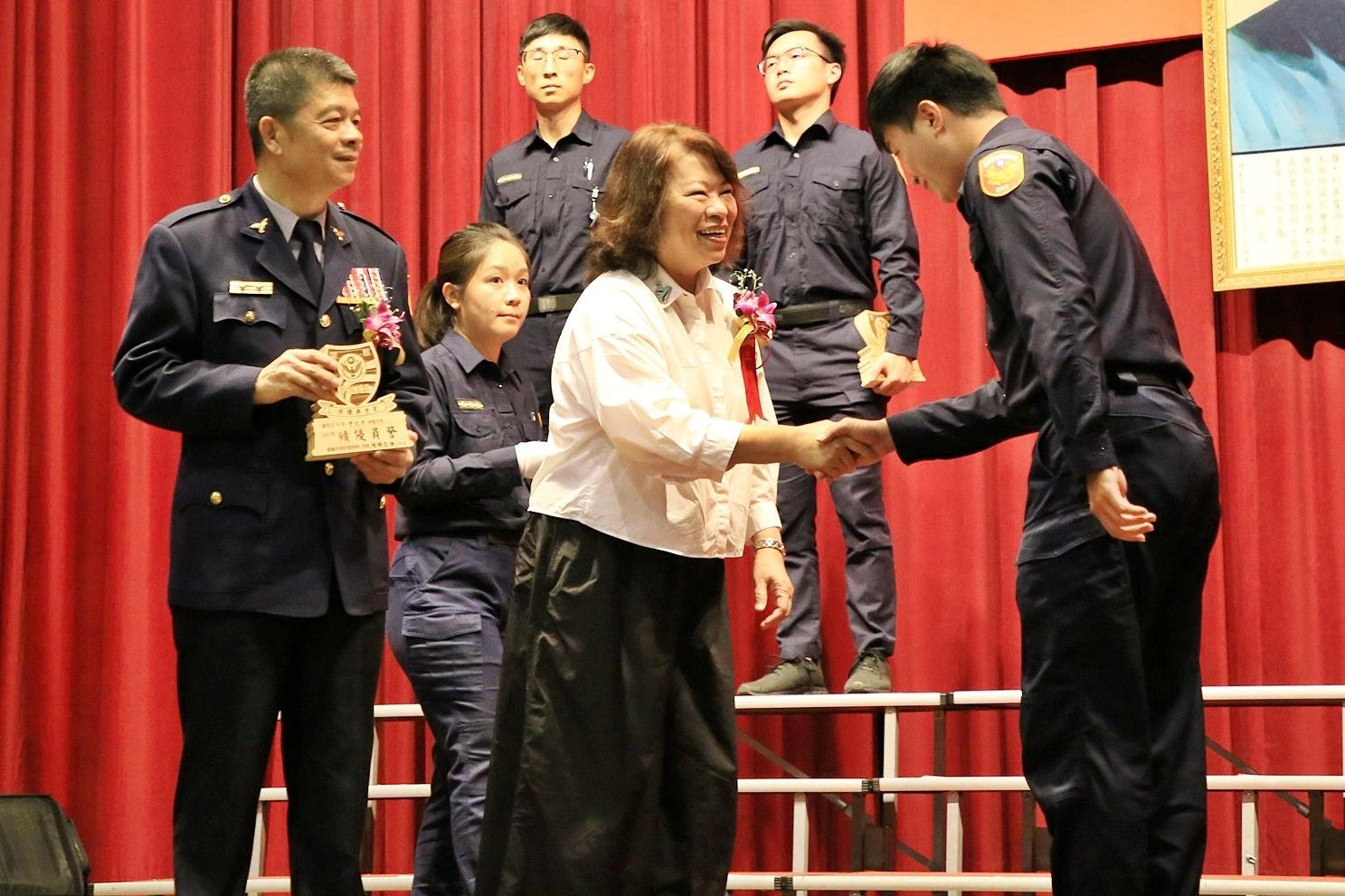 守護城市最堅實力量　嘉市表揚模範警察與協勤夥伴貢獻