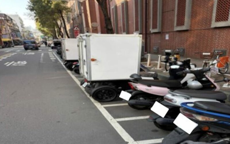 新北交通局宣布7月起三輪機車大解禁！全面開放停放路邊汽車格、打造更友善便利停車環境