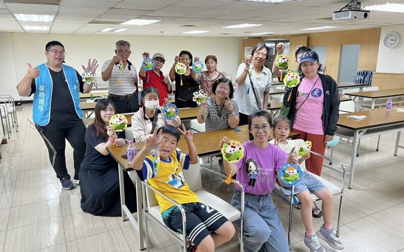 港灣新聞網／端午節親子DIY超夯！王盈貴攜手李眉蓁服務處傳承文化　自助里歡樂迎佳節