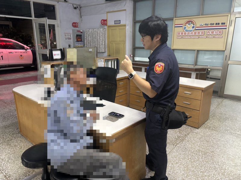 港灣新聞網／身分證遭冒用涉刑案？內埔男急奔派出所求助　警一聽識破假檢警詐騙