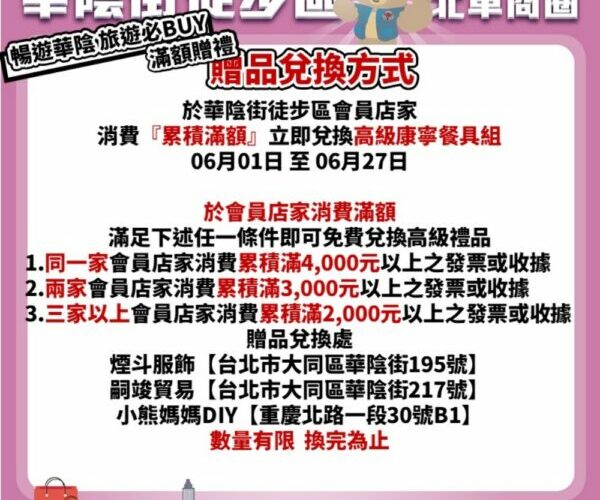 華陰街箱遊世界！推箱競賽、世界闖關、親子同樂  旅遊採購一次滿足
