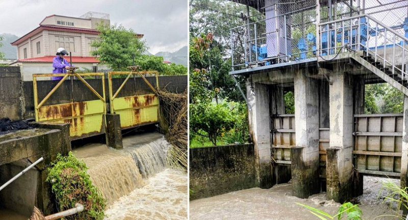 美濃強降雨致局部積淹水  農水署高管處啟動應變協助排水
