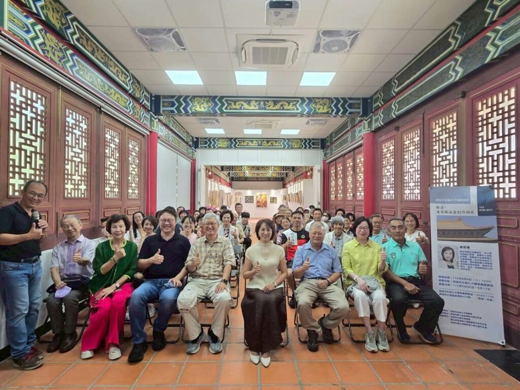雙展齊發　藝術走入城市日常-潘寀榛油畫創作個展於高雄左營孔子廟與三民戶政事務所同步展出