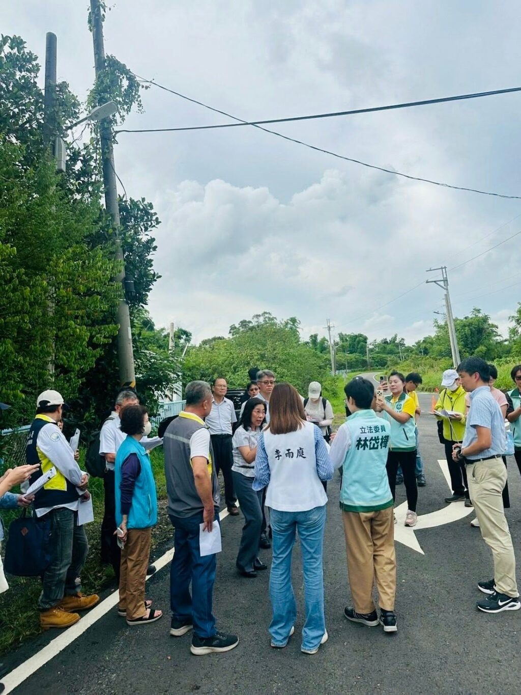 議員李雨庭攜手立委林岱樺 爭取40年！大寮高71線（天池路）拓寬工程終於要動起來了！