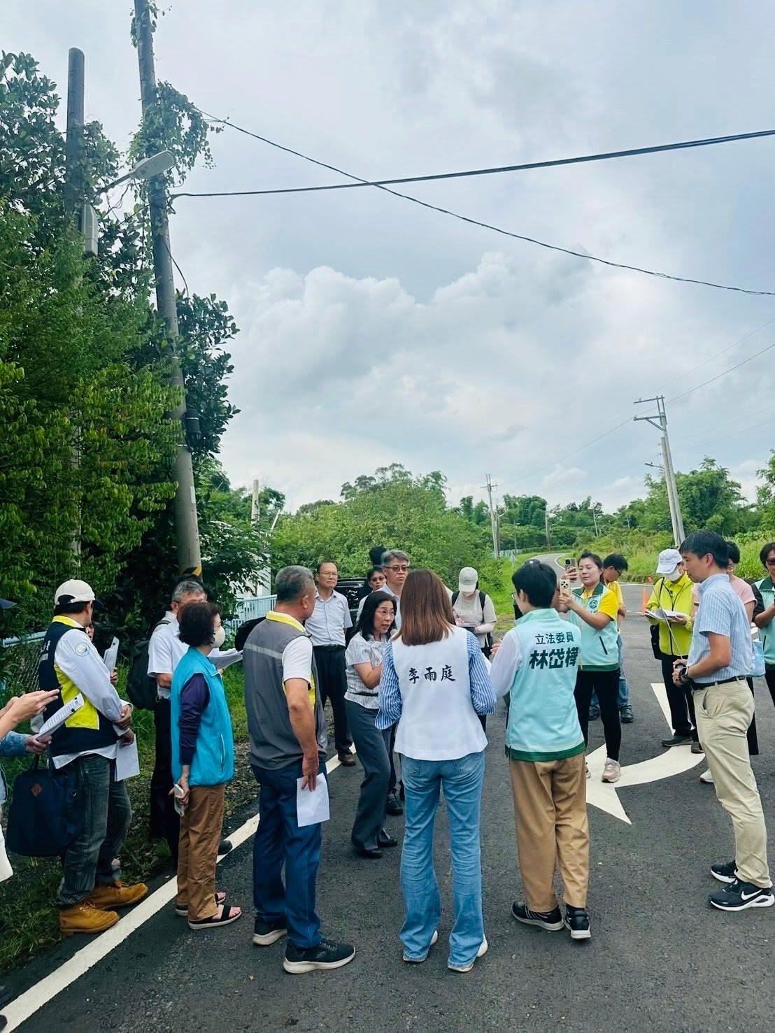 議員李雨庭攜手立委林岱樺 爭取40年！大寮高71線（天池路）拓寬工程終於要動起來了！