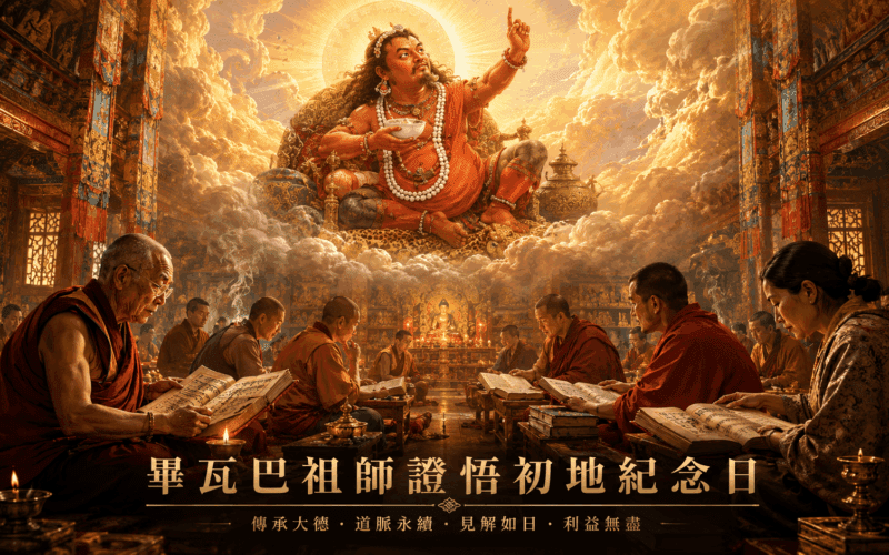 藏傳薩迦派重要祖師「畢瓦巴」　藏曆四月二十三紀念畢瓦巴祖師證悟初地