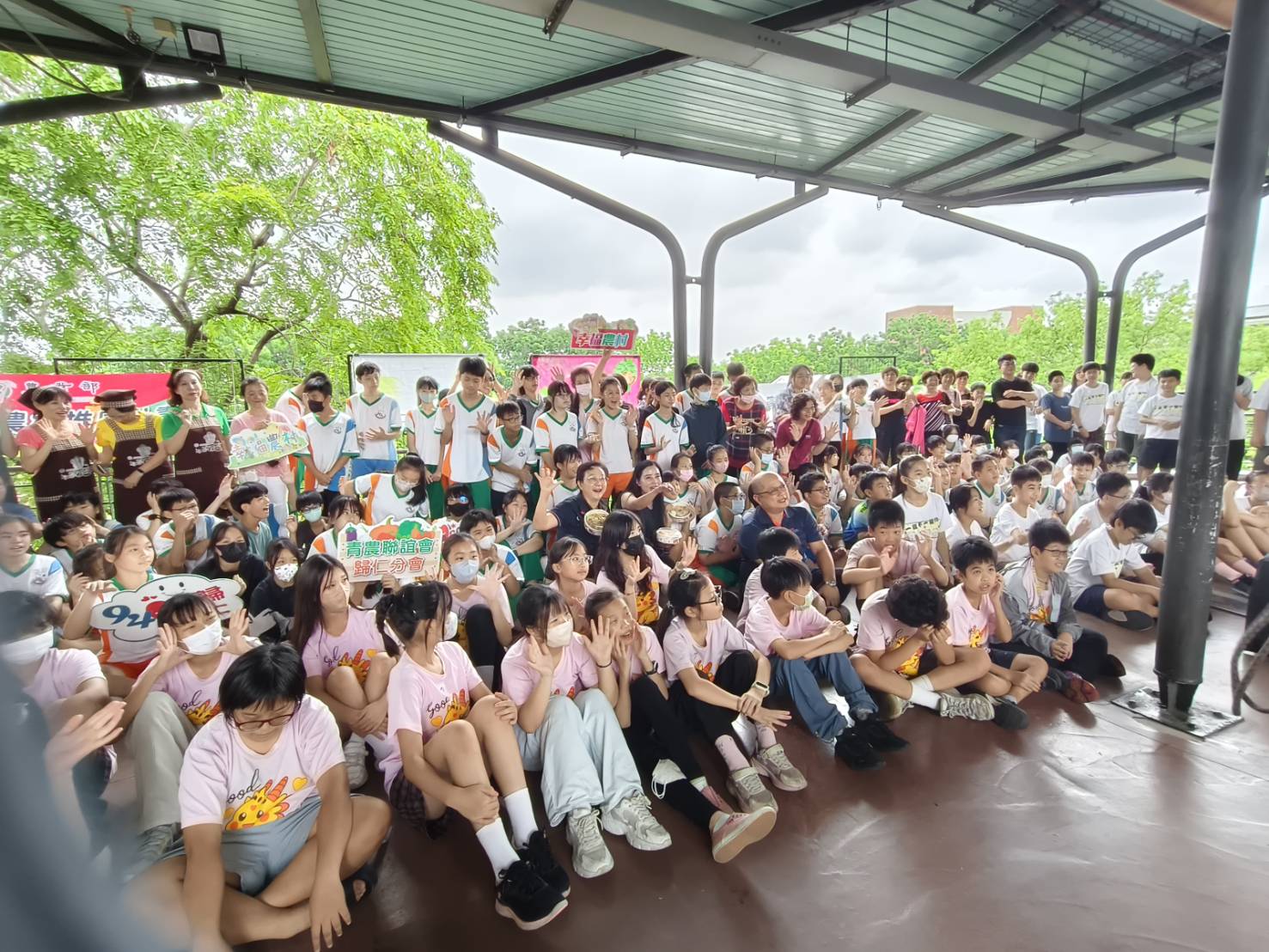 紅瓦厝國小謝師宴熱鬧登場　從產地到餐桌推廣在地食材學童自煮共廚活動