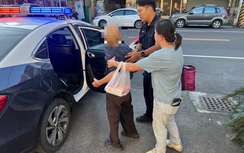 老翁高溫騎車體力不支　公館警暖心護送返家獲感謝暨屏市警訊