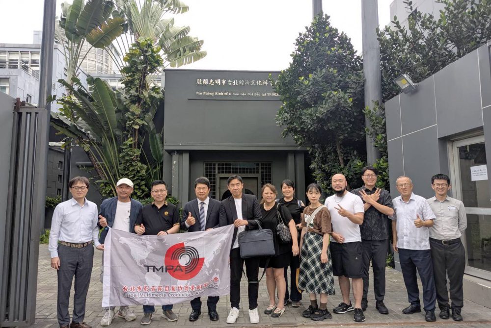 深化台越影視與AI內容產業交流    台北影音公會拜會駐胡志明市台北經濟文化辦事處