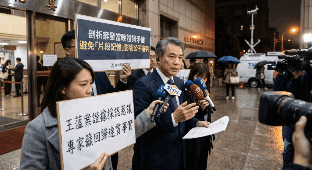 王薀案證據採認惹議 專家籲回歸連貫事實  剖析案發當晚證詞矛盾 避免「片段記憶」影響公平審判