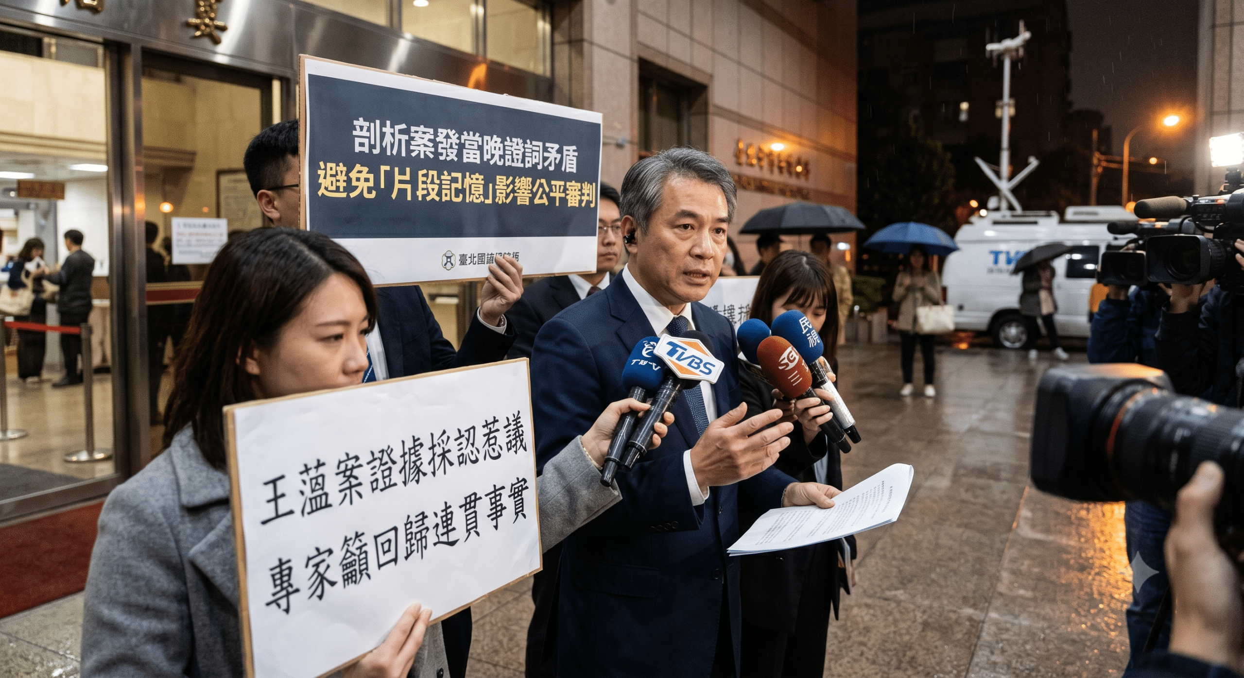 王薀案證據採認惹議 專家籲回歸連貫事實  剖析案發當晚證詞矛盾 避免「片段記憶」影響公平審判