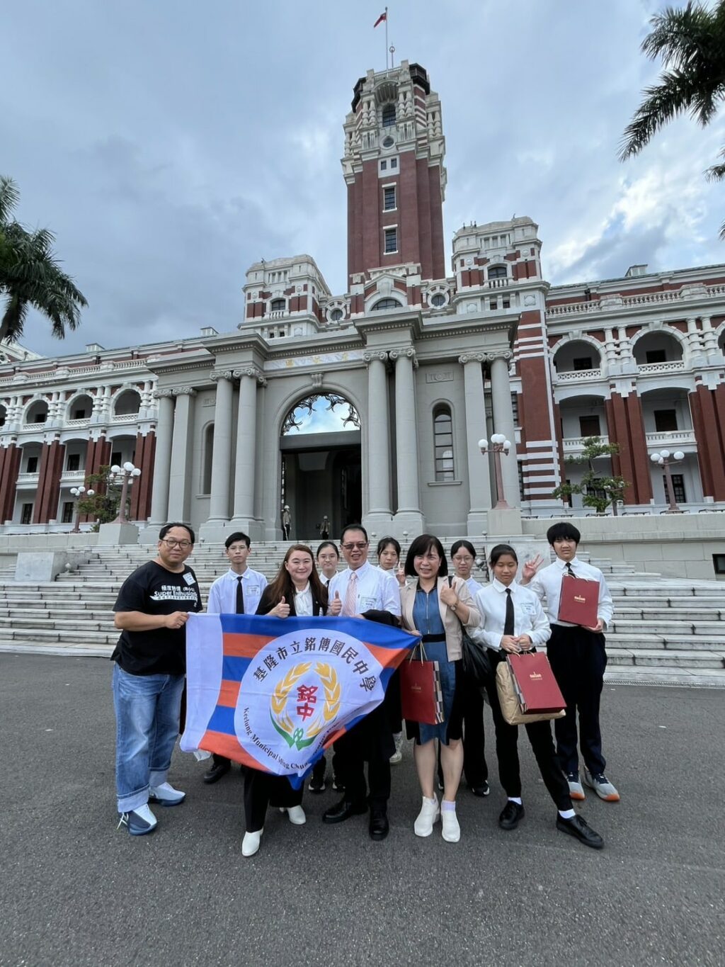 銘傳國中師生國際發明成果閃耀總統府