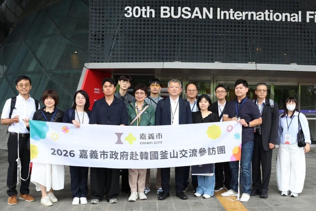 參訪釜山電影殿堂　林瑞彥：打造「嘉義式感性」接軌國際
