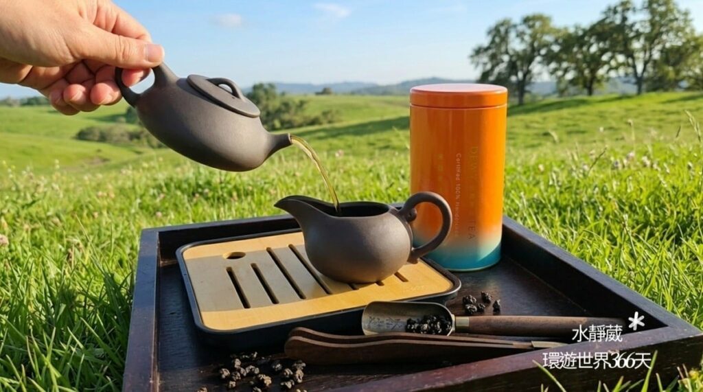 朵邑茶品榮獲台東特色茶紅烏龍金牌獎 琥珀茶湯征服國際味蕾