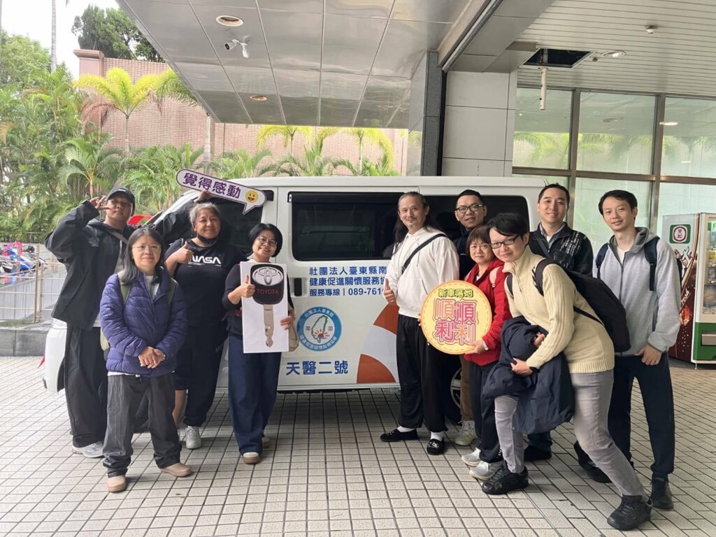 一部車承載希望　天母仁安堂天醫專車守護花東南投偏鄉
