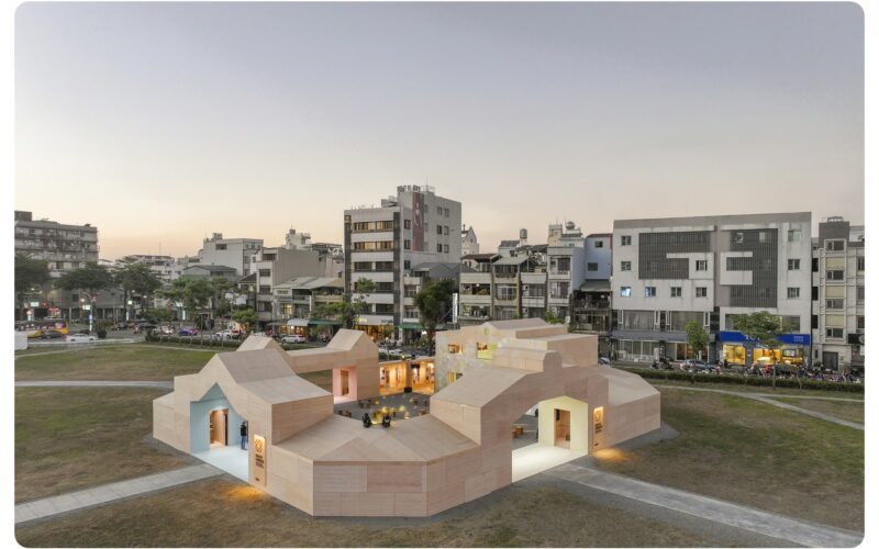 太狂！嘉義市木都展館再鍍金　拿下BIG SEE設計金獎