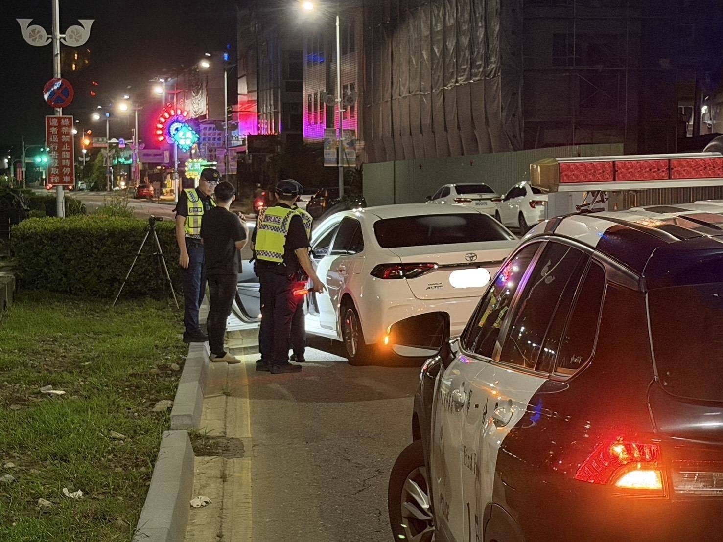 毒駕如不定時炸彈！嘉警深夜9路封鎖攔檢　一個月已送辦25人