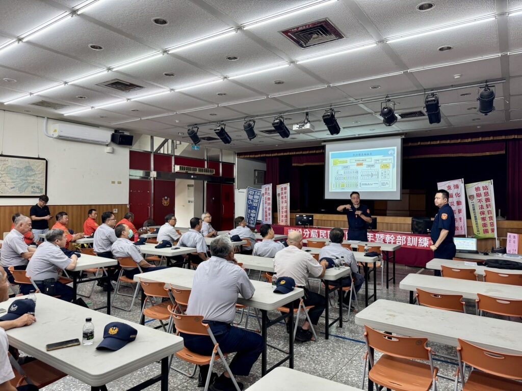 戰時關鍵力量集結　民防幹部強化城鎮韌性全面備戰