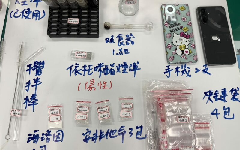 南投分局掃毒連捷　破獲分裝場毒駕酒駕多人法辦　